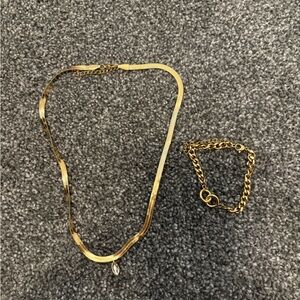 Slide Jewels bracelet and necklace set BNWOT